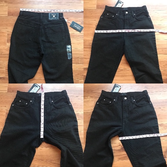 🎉HP🎉 Vintage Black Versace Jeans New With Tags - Picture 4 of 4